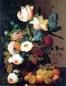 unknow artist Floral, beautiful classical still life of flowers.132